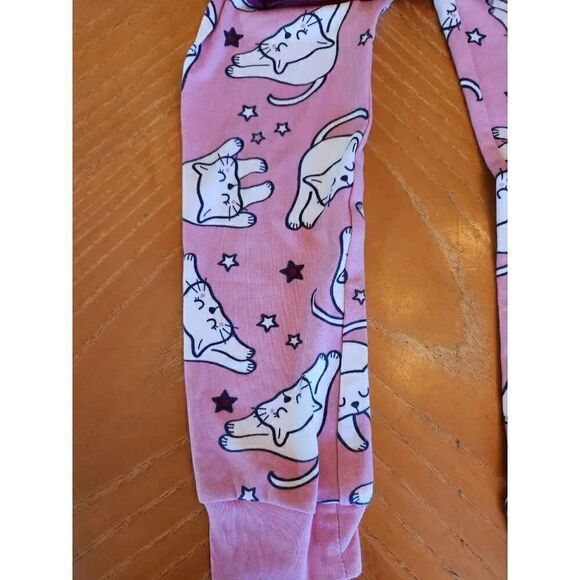 Dreamlife overslept girl pajamas set with eyemask size 4 - Picture 2 of 4